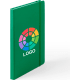 Libreta para empresas de notas con lineas 14,7 x 21 cm verde