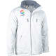 Parka acolchada impermeable  boreal Valento blanco
