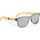 Gafas de sol eco con patillas de bambú personalizadas uv400