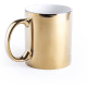 Taza cerámica metalizada ideal para marcaje a láser a 1 cara (350 ml)