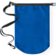 Bolsa estanca impermeable RPET con hebilla y mosquetón (10 L) azul