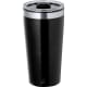 Vaso térmico publicitario acero inox reciclado  (600 ml) negro