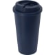 Vaso térmico PP reciclado doble pared con tapa (450 ml)