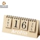 Calendario perpetuo de cartón reciclado personalizado