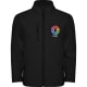 Chaqueta softshell y micropolar, doble capa de niño Nebraska Roly negro