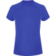 Camiseta técnica de poliéster waffle y manga ranglán de mujer Cocker 135 azul