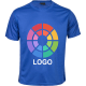 Camiseta técnica personalizada diseño de panal en espalda Tecnic Rox 135 azul
