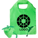 Bolsa promocional plegable en forma de fruta 40 x 38 cm manzana