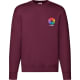 Sudadera clasica Fruit Of The Loom 280 burdeos