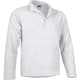 Sudadera polar media cremallera Trekking Valento 200 blanco