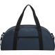 Bolso PU con cremalleras metálicas asa y correa ajustable azul marino