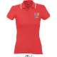 Polo golf gama alta algodon peinado de mujer practice women Sols 270 rojo