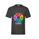 Camiseta manga corta value weight Fruit Of The Loom 165 negro