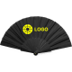 Abanico de plástico reciclado RPET personalizado negro