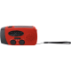 Radio sos multifunción am/FM powerbank carga dual recargable (2000mah) rojo