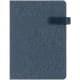 Agenda día página 2027 RPET 300d cierre magnético PU 15,5 x 21 cm azul marino