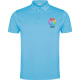 Polo manga corta de alta calidad Imperium Roly 220 azul celeste