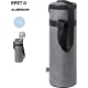 Nevera botella personalizada en poliéster RPET y aluminio isotermo (1,5l)