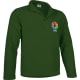 Sudadera polar media cremallera Trekking Valento 200 verde botella