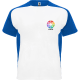 Camiseta técnica de manga corta ranglán de niño Bugatti Roly 140 blanco/royal