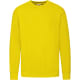Sudadera niño personalizada algodón/poliéster de niño Classic Set-In Sweat Fruit Of The Loom 280 amarillo