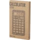 Calculadora solar en corcho de 10 dígitos