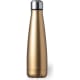 Botella de agua personalizada de acero inox y plástico (630 ml) dorado