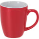 Taza cerámica acabado brillante personalizada (350 ml) rojo