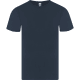 Camiseta 100% algodón ring spun cuello redondo de niño Epika 150 azul marino