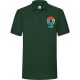 Polo grueso personalizado heavyweight Fruit Of The Loom 230 verde botella