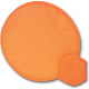 Disco volador de nylon plegable naranja