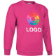 Sudadera clasica personalizada de niño dublin Valento 295 rosa magenta
