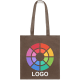 Bolsa de tela personalizada de algodón resistente 240g/m2 marron