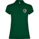 Polo de manga corta punto pique de mujer Star woman Roly 200 verde botella