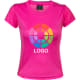 Camiseta técnica diseño de panal en espalda de mujer Tecnic Rox 135 fucsia