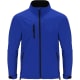 Chaqueta soft shell triple capa resistente RPET impermeable 340gsm Grifter azul