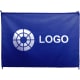 Bandera tamaño XL -100x70cm- en suave poliéster azul