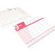 Calendario de mesa 2026 vade con planning semanal y anual 43x31 cm