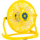 Ventilador de mesa USB. amarillo