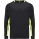 Camiseta de portero de niño Porto Roly negro/amarillo fluor