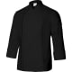 Chaquetilla de cocinero transpirable (sarga y punto) Velilla negro