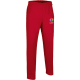 Pantalón de chandal largo liso de niño court Valento rojo loto