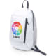 Mochila personalizada outdoor de poliéster blanco
