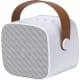 Altavoz bluetooth 5w  ABS reciclado con asa y diseño retro