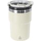 Vaso térmico publicitario en acero inox. reciclado doble pared (350 ml) natural