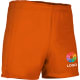 Bermuda corta deportiva adulto college Valento naranja fiesta