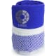 Toalla absorbente microfibra 185 gr 50x100cm Gymnasio azul