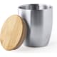 Vaso térmico publicitario acero inox/bambú eco (280 ml)