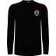 Camiseta de manga larga con tejido tubular Extreme Roly 160 negro