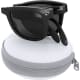 Gafas de sol eco publicitarias plegables con funda uv400